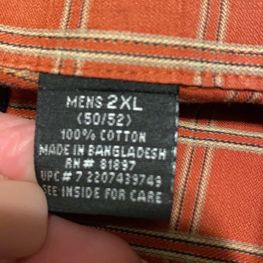 GEORGE Men’s 2X button down dress shirt